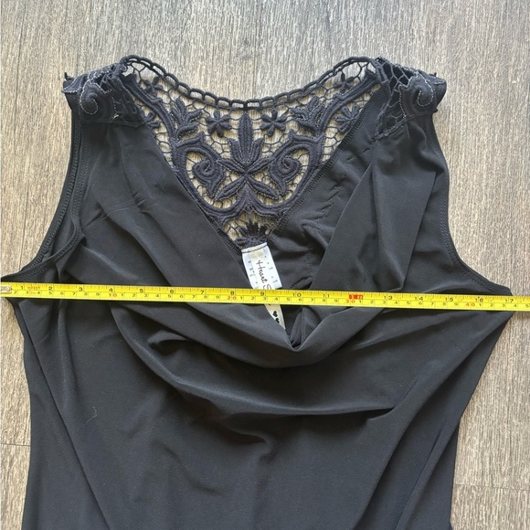 Heart Soul Black Sleeveless Lace Blouse - Picture 3 of 6